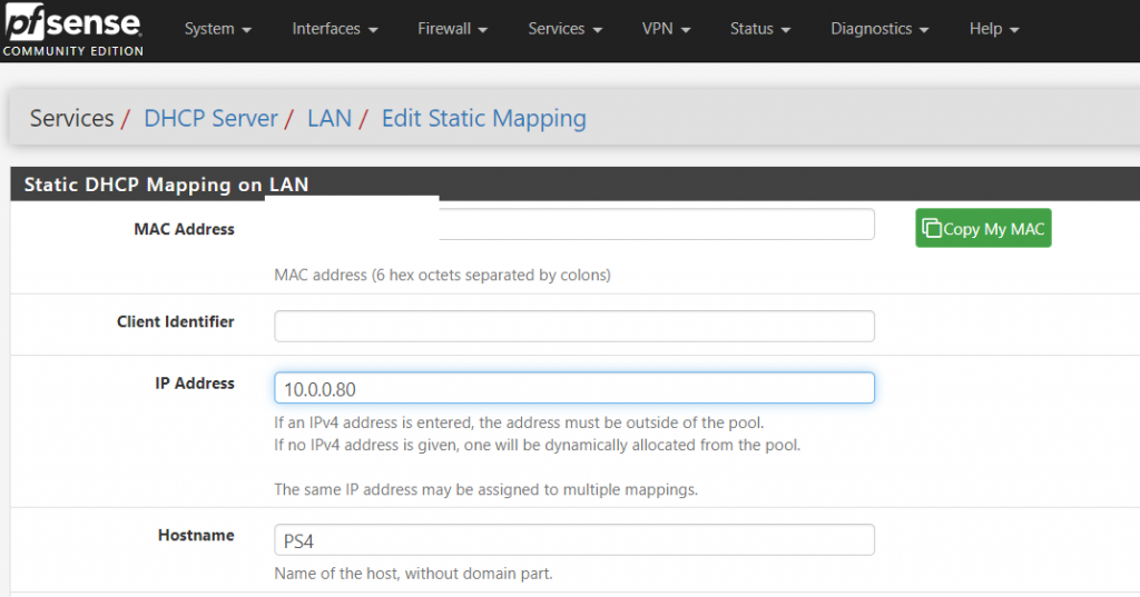 UPnP / NAT Types for Consoles on pfsense Accept Defaults